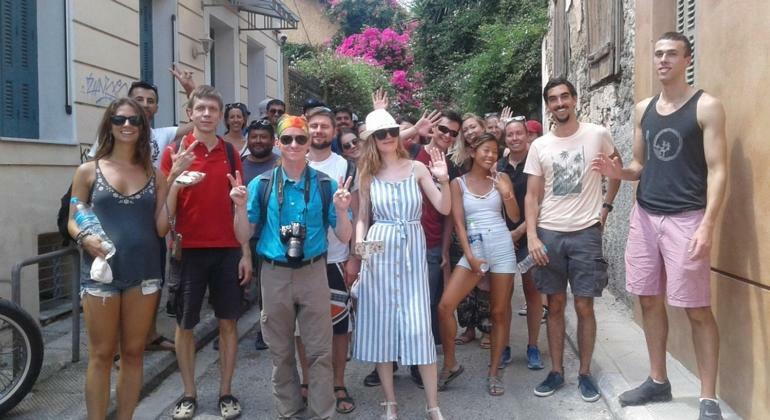 Zeus Hostel Athena Bagian luar foto